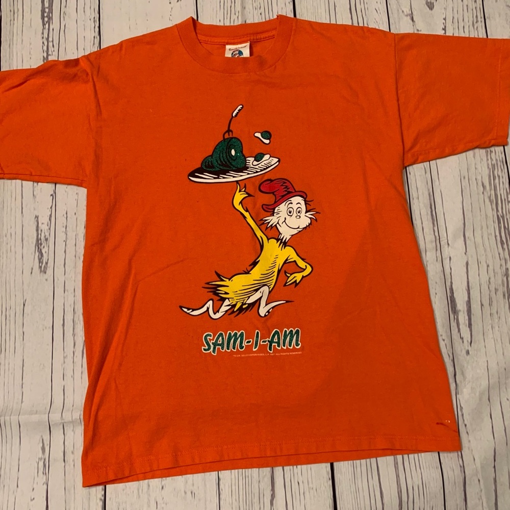 Vintage Sam-I-Am Seuss wear shirt
